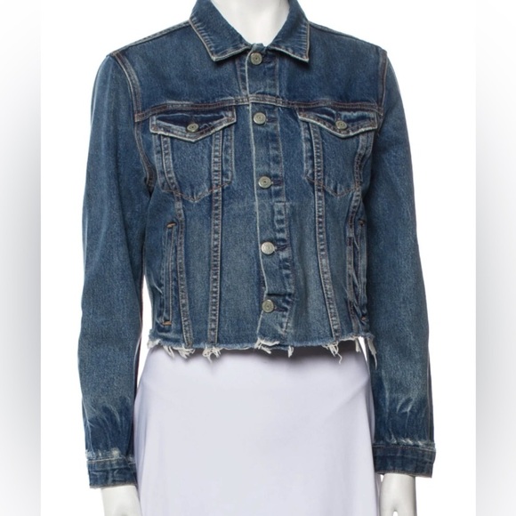 GRLFRND Jackets & Blazers - GRLFRND Demin Jacket - Blue Size Small